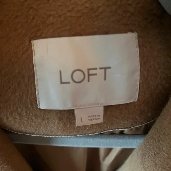 LOFT Camel Tan Coat - Picture 3 of 3